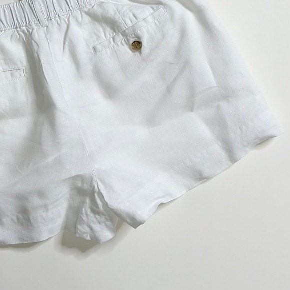 NWT!! J. CREW 3" Harbor Shorts Line Solid White Preppy Nautical Summer Medium - Picture 10 of 16